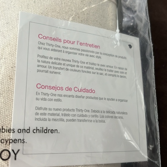 Thirty One Felt Wine & Gift bag - Picture 3 of 6